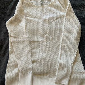 Llbean Cable Knit Sweater